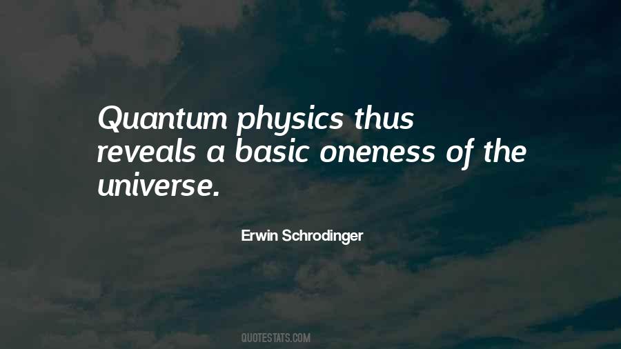 Erwin Schrodinger Quotes #1402462