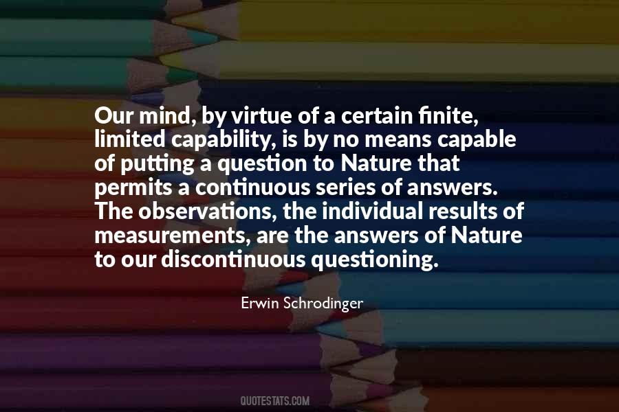 Erwin Schrodinger Quotes #322720