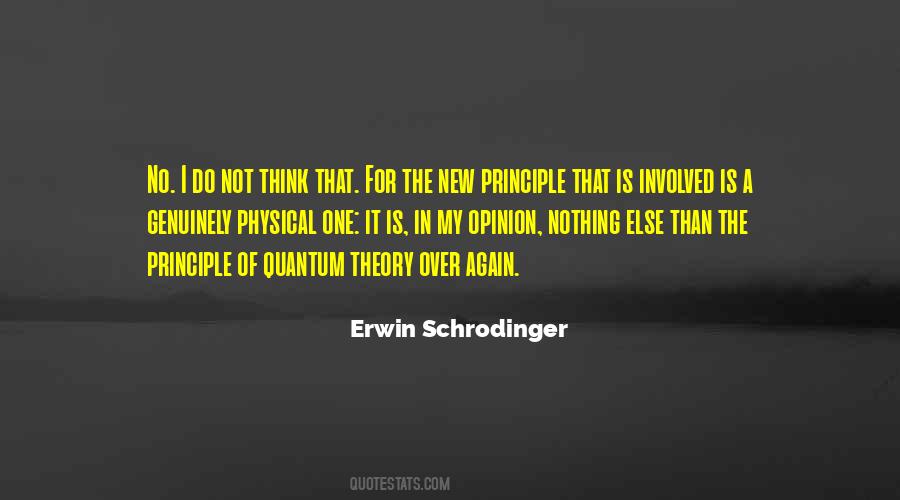 Erwin Schrodinger Quotes #355623