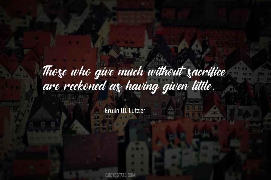 Erwin W. Lutzer Quotes #1027722