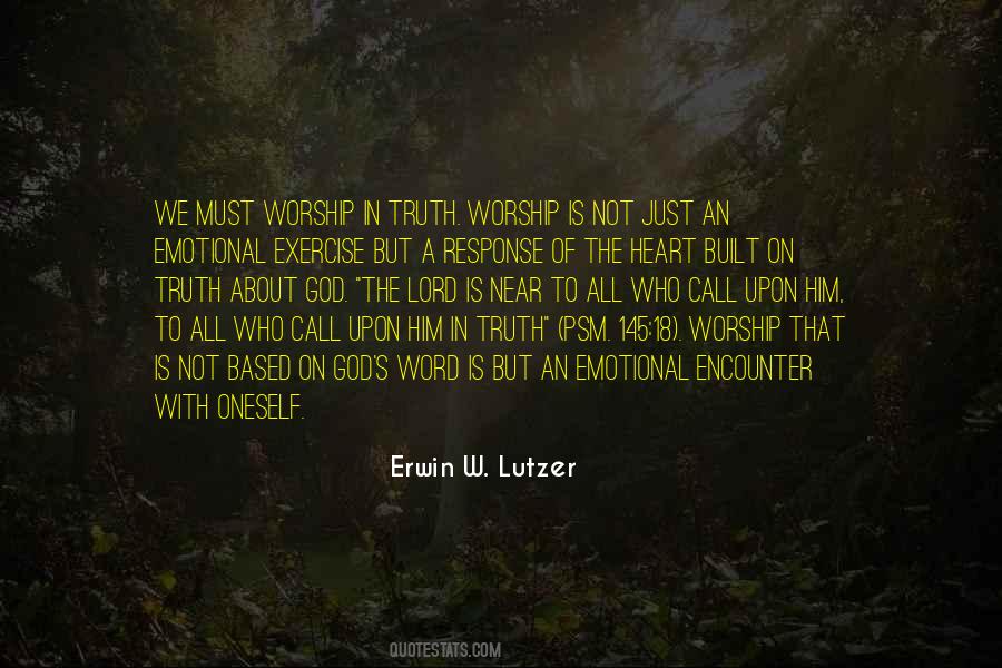 Erwin W. Lutzer Quotes #157055