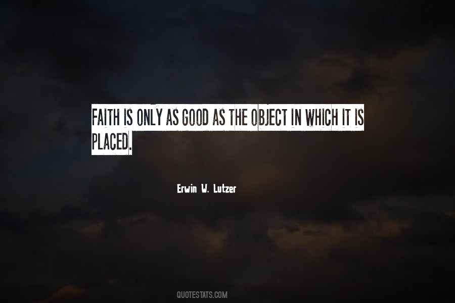 Erwin W. Lutzer Quotes #16412