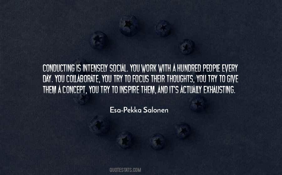 Esa-Pekka Salonen Quotes #838005