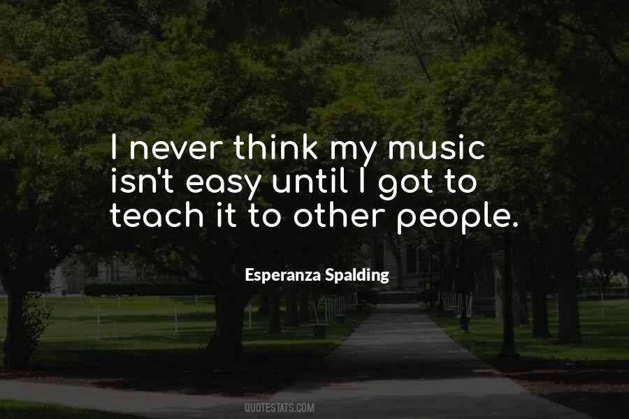 Esperanza Spalding Quotes #1823035