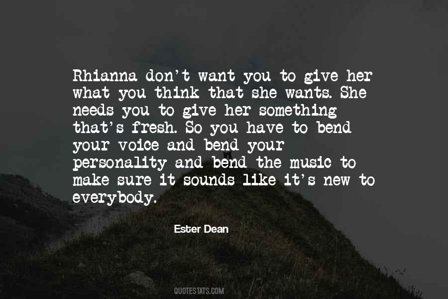 Ester Dean Quotes #388737