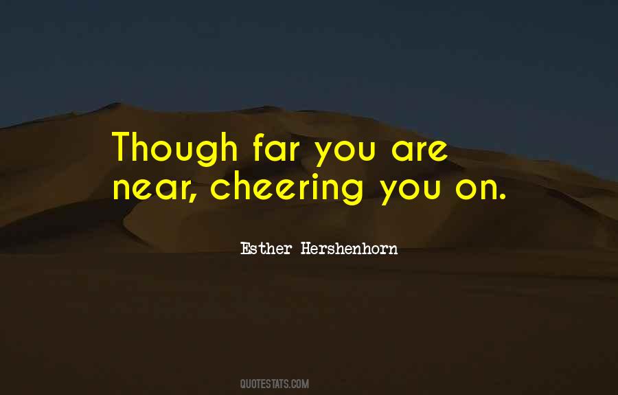 Esther Hershenhorn Quotes #1689106