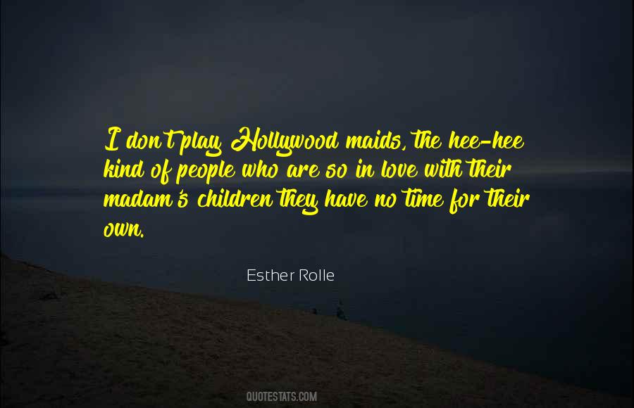 Esther Rolle Quotes #309141
