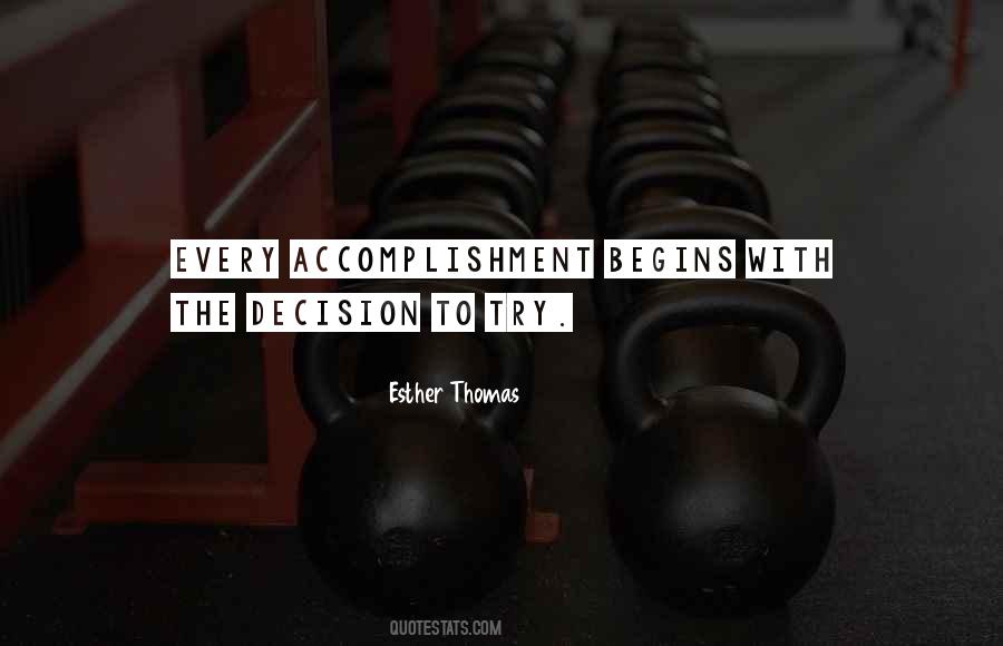 Esther Thomas Quotes #397275