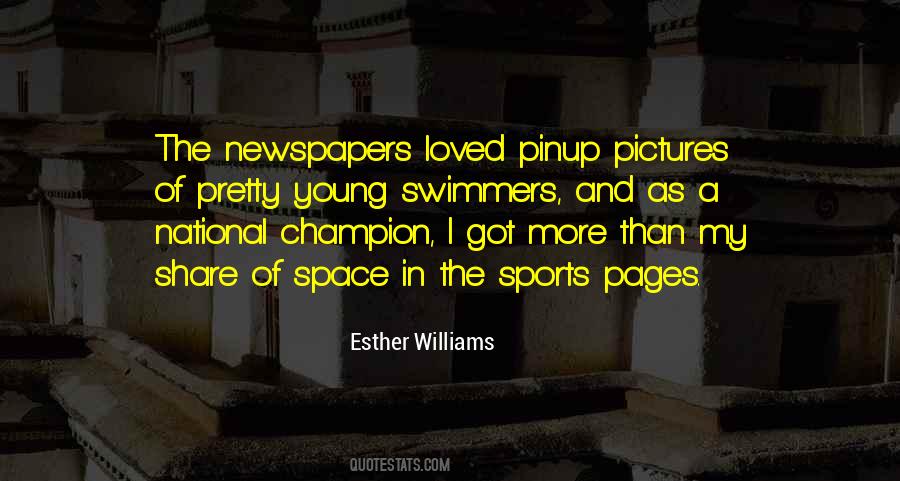 Esther Williams Quotes #1567807