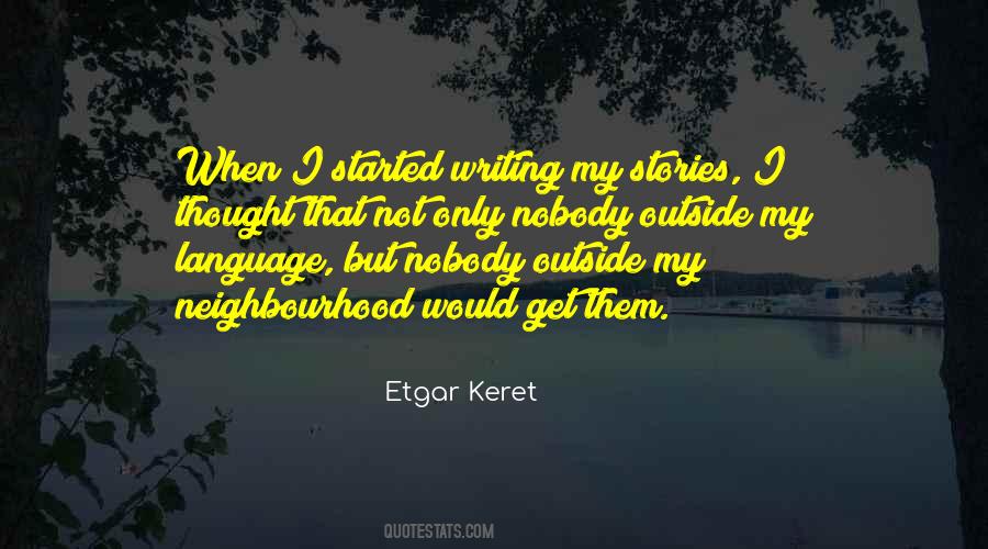 Etgar Keret Quotes #1001516