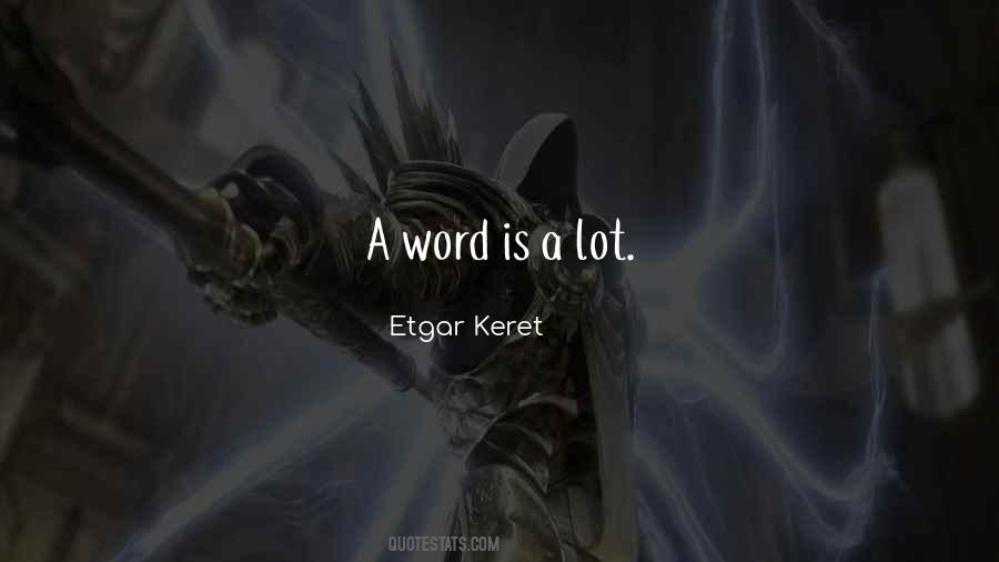 Etgar Keret Quotes #662469