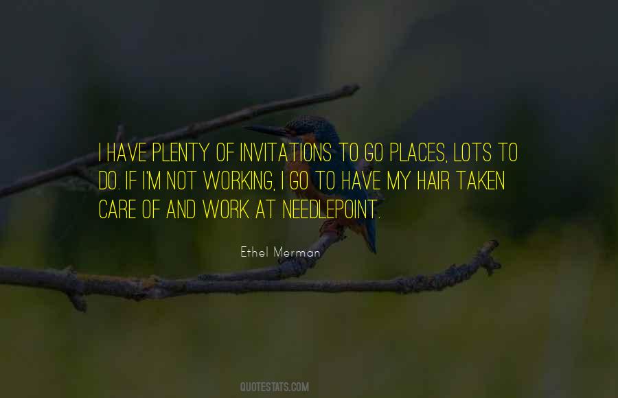 Ethel Merman Quotes #452195