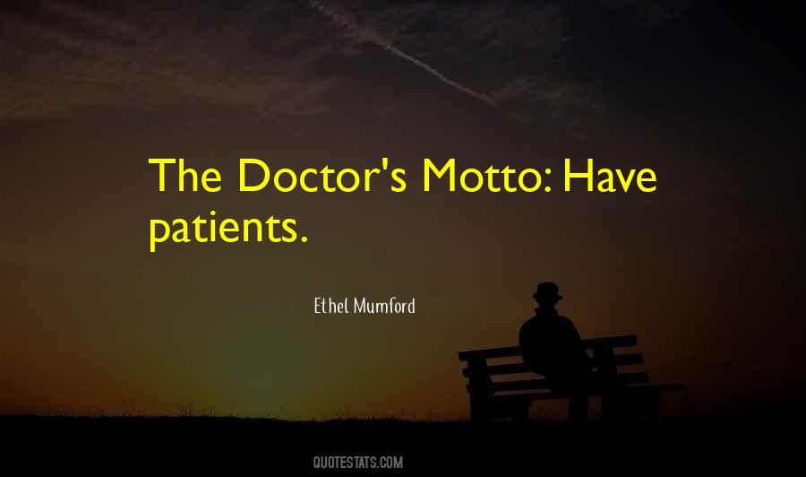 Ethel Mumford Quotes #874430