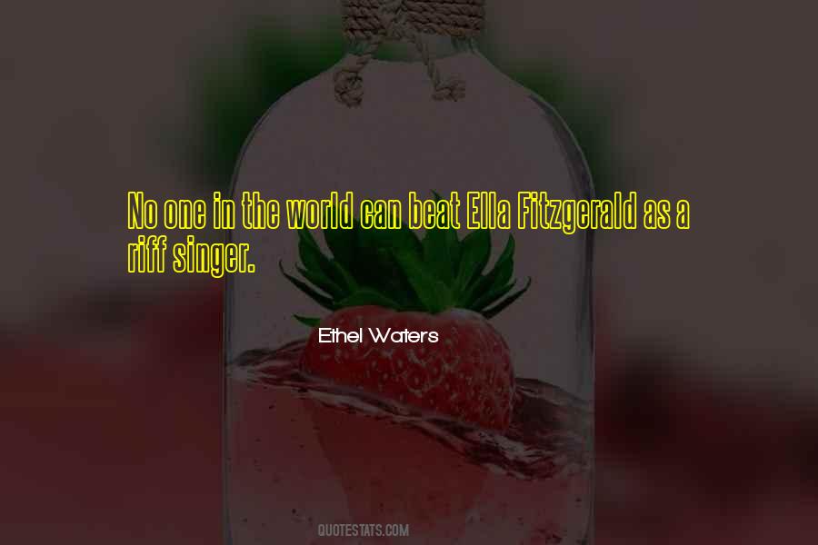 Ethel Waters Quotes #548566