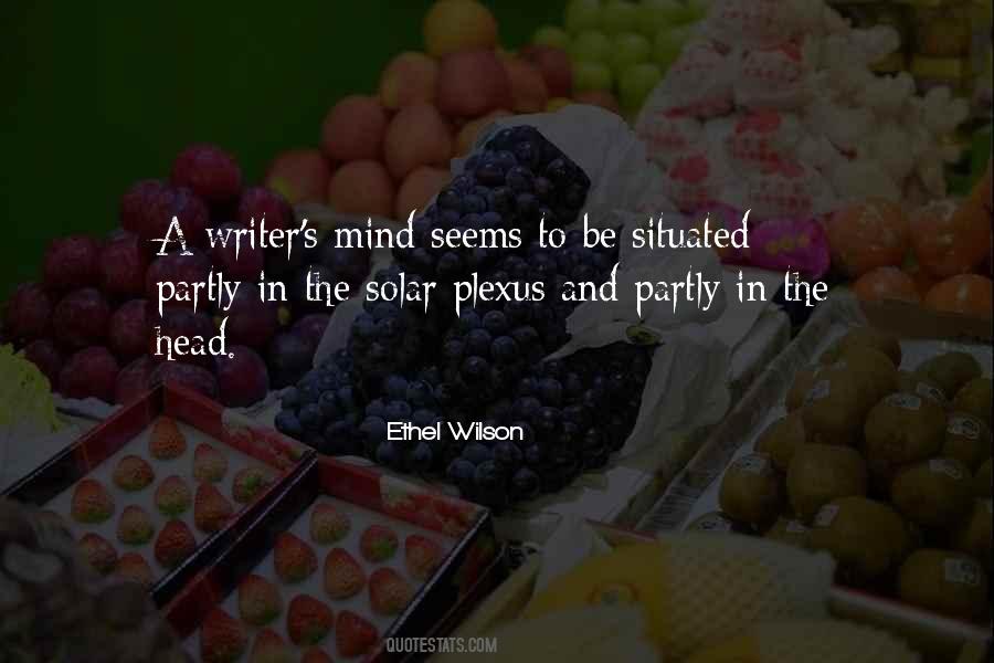 Ethel Wilson Quotes #1574183