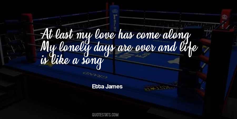Etta James Quotes #1025406