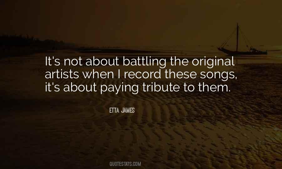 Etta James Quotes #805522