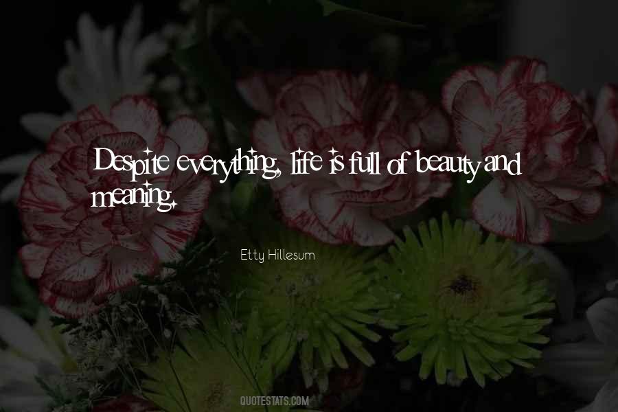 Etty Hillesum Quotes #481379