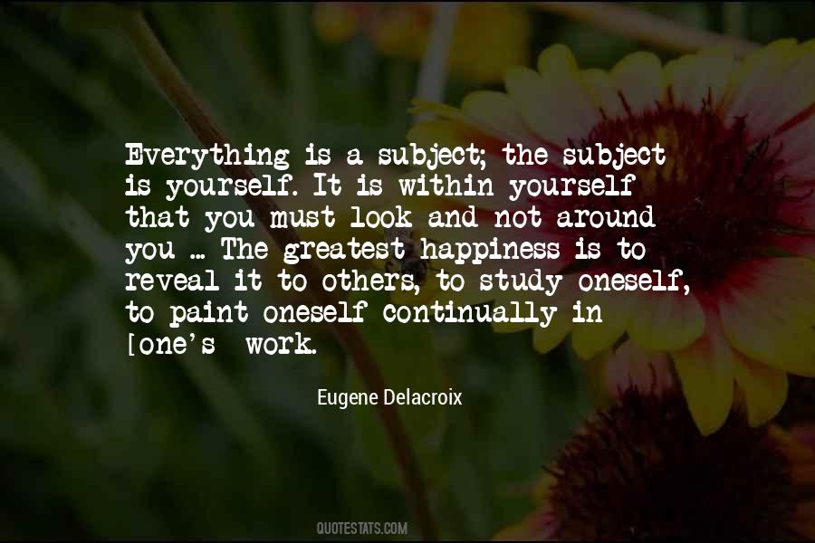 Eugene Delacroix Quotes #375322