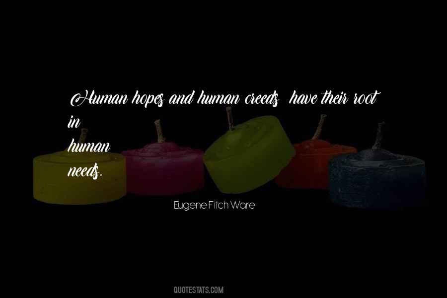 Eugene Fitch Ware Quotes #380279