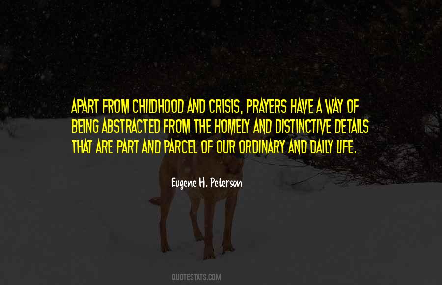 Eugene H. Peterson Quotes #1391025