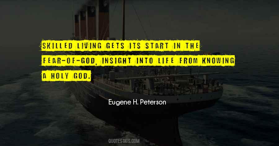 Eugene H. Peterson Quotes #1402695