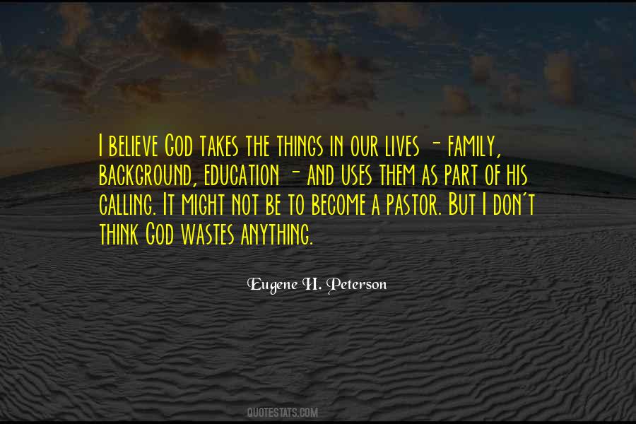 Eugene H. Peterson Quotes #1521265