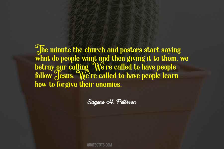 Eugene H. Peterson Quotes #1585109