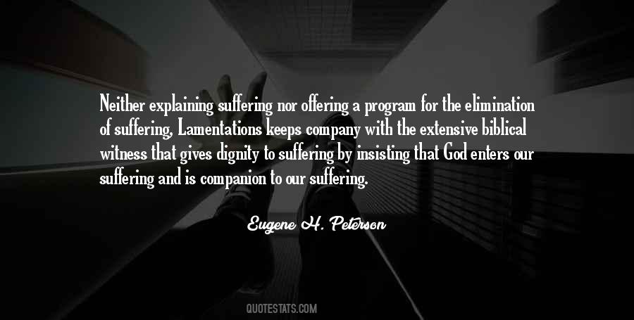Eugene H. Peterson Quotes #1619844