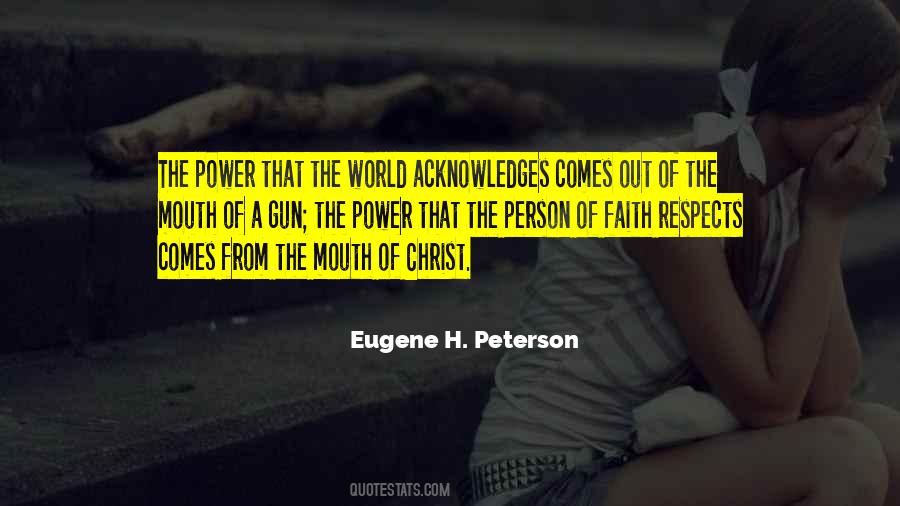 Eugene H. Peterson Quotes #1648751