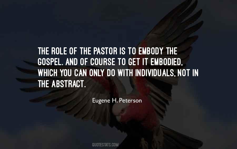 Eugene H. Peterson Quotes #440416
