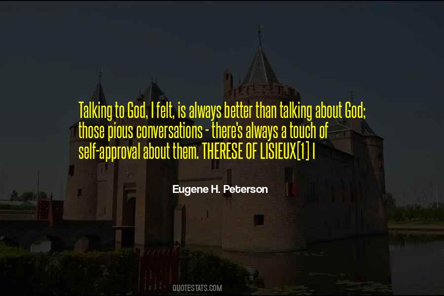 Eugene H. Peterson Quotes #457387