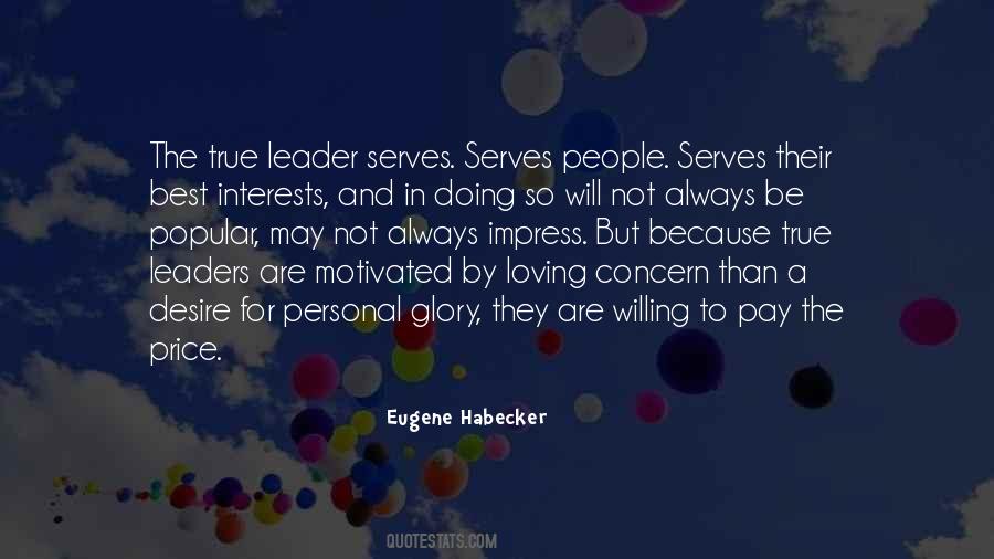 Eugene Habecker Quotes #1354181