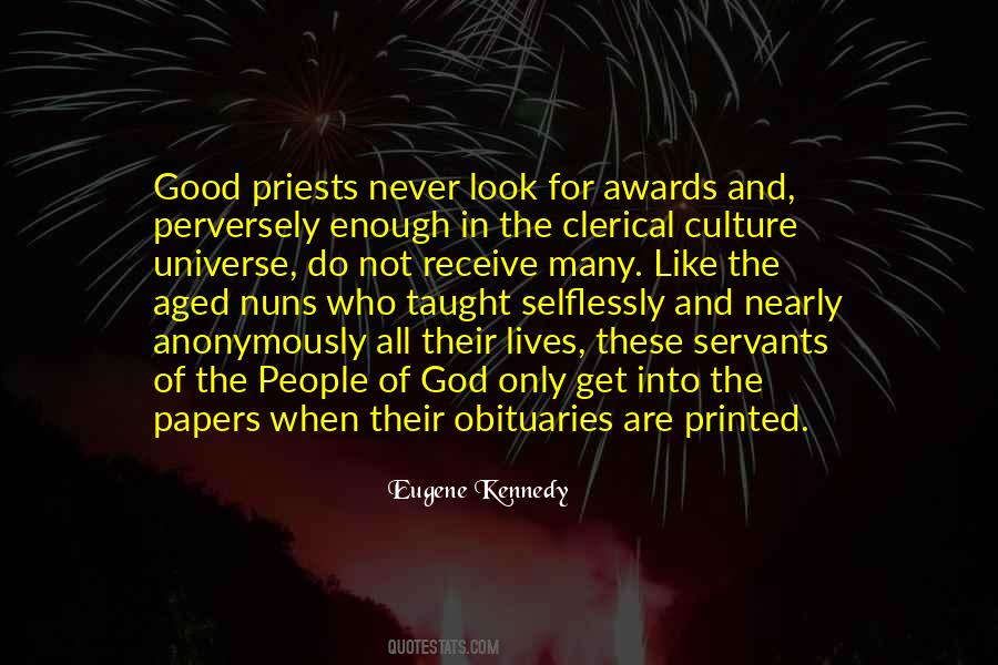 Eugene Kennedy Quotes #832273