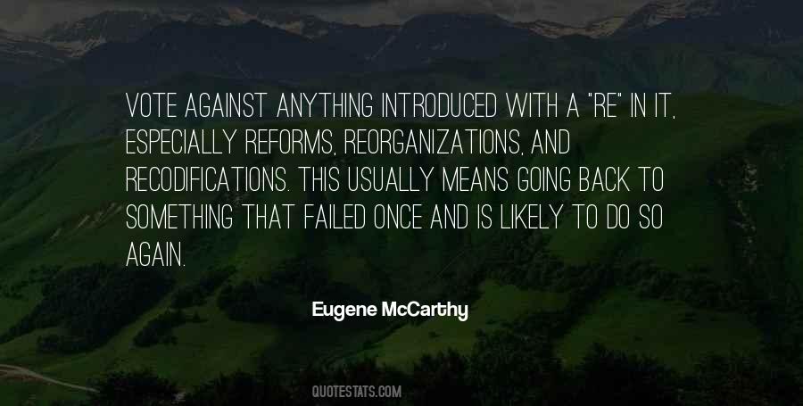 Eugene McCarthy Quotes #148755