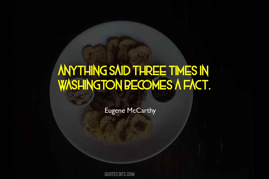 Eugene McCarthy Quotes #1775666