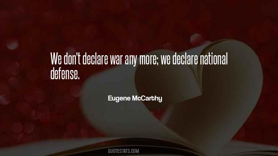 Eugene McCarthy Quotes #32371