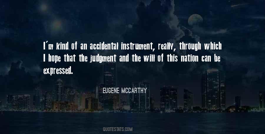 Eugene McCarthy Quotes #421991