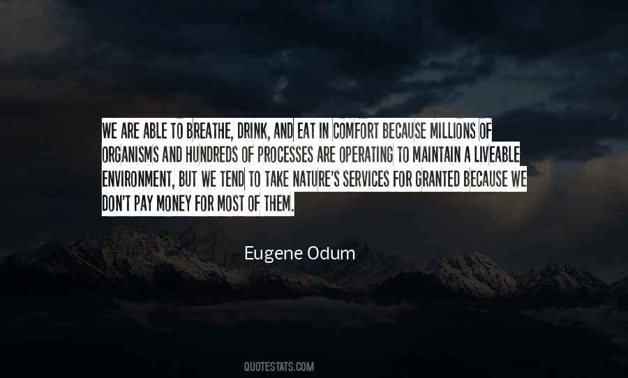 Eugene Odum Quotes #159661