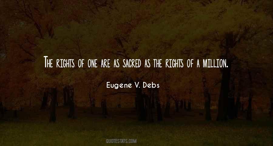 Eugene V. Debs Quotes #1828363