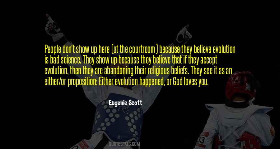 Eugenie Scott Quotes #1095051