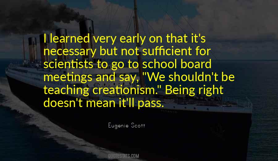 Eugenie Scott Quotes #1769147