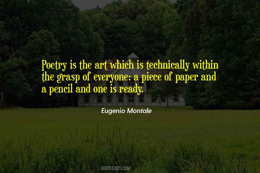 Eugenio Montale Quotes #952569
