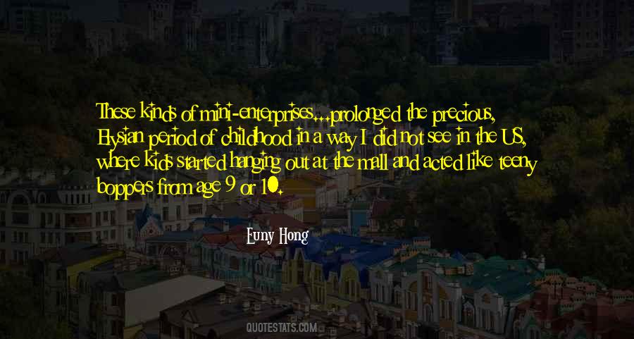 Euny Hong Quotes #1426708