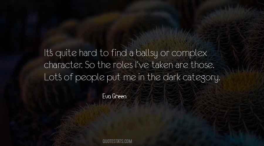 Eva Green Quotes #1600765