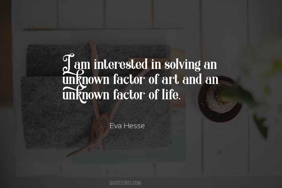 Eva Hesse Quotes #1375000