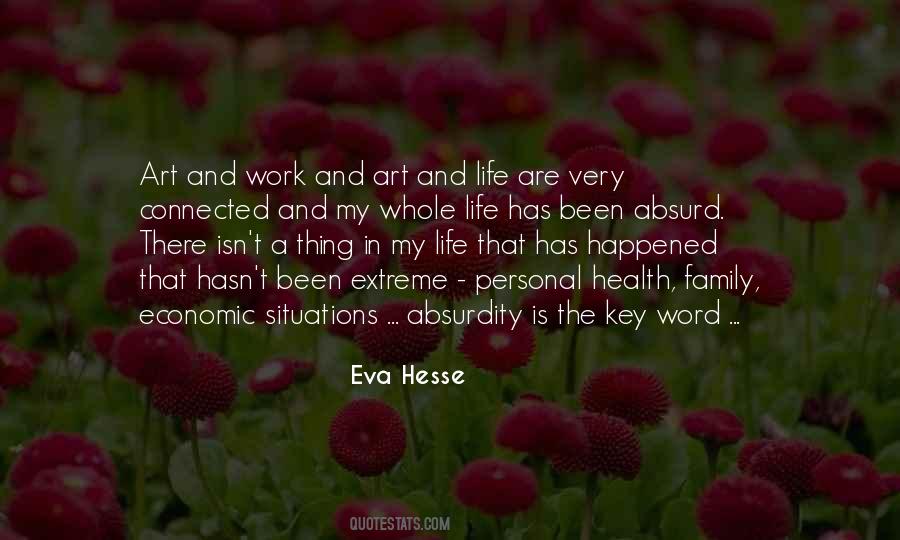 Eva Hesse Quotes #1662172