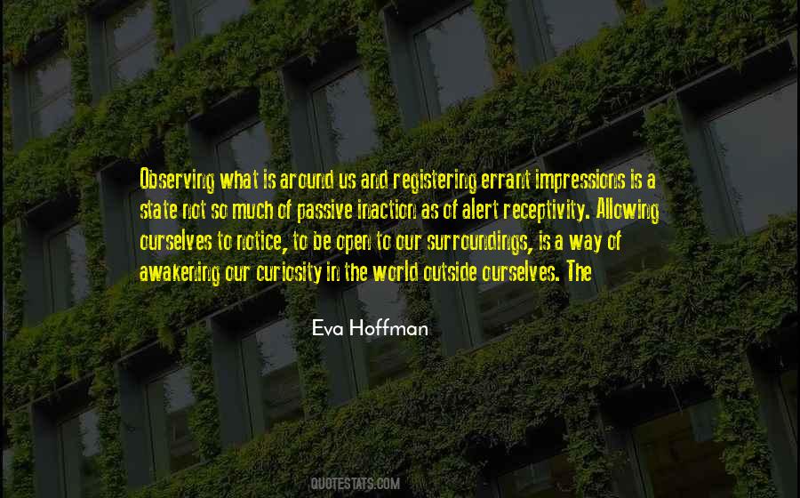 Eva Hoffman Quotes #1302813