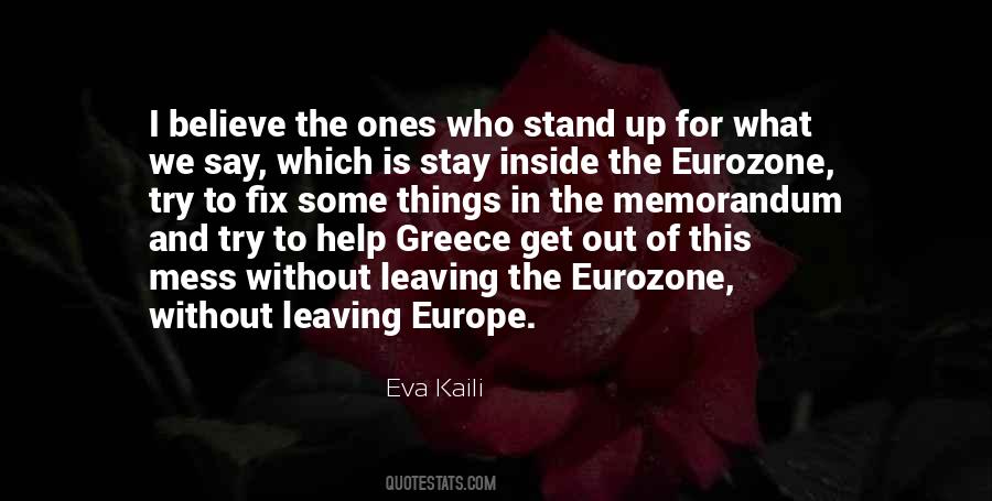 Eva Kaili Quotes #25744