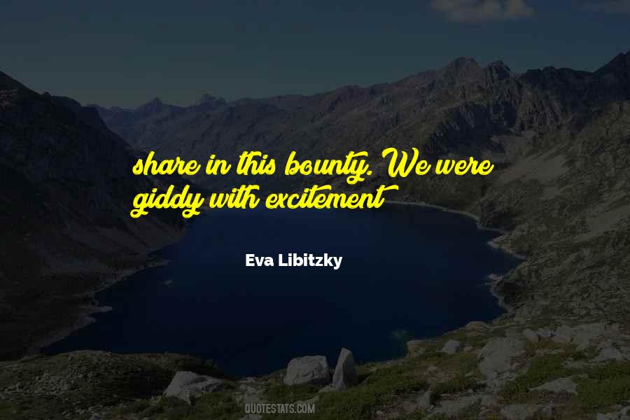 Eva Libitzky Quotes #1753951